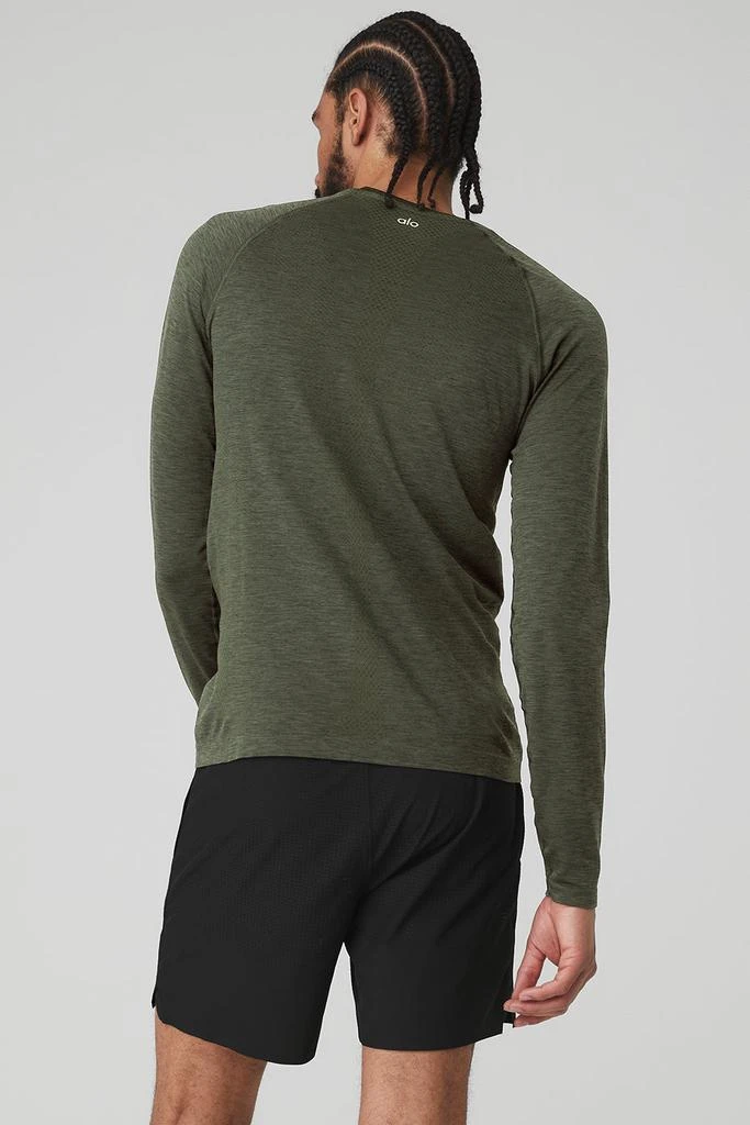 商品Alo|Amplify Seamless Long Sleeve - Hunter Heather,价格¥429,第2张图片详细描述