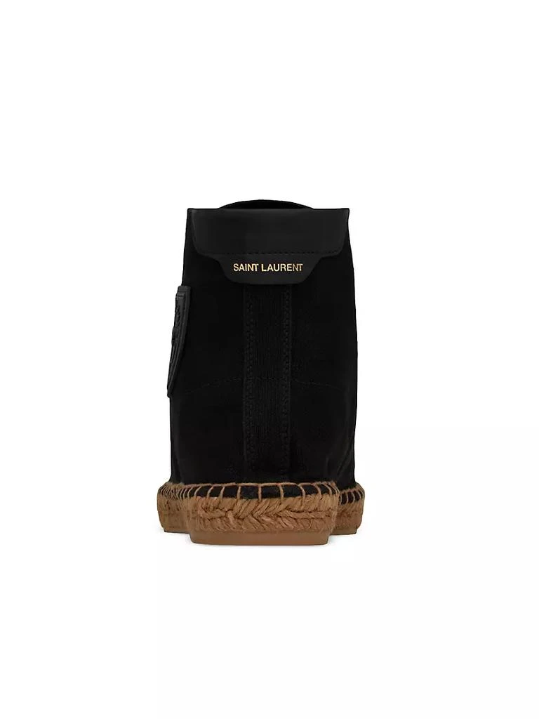 商品Yves Saint Laurent|Nettuno High-Top Espadrilles in Canvas,价格¥5948,第3张图片详细描述