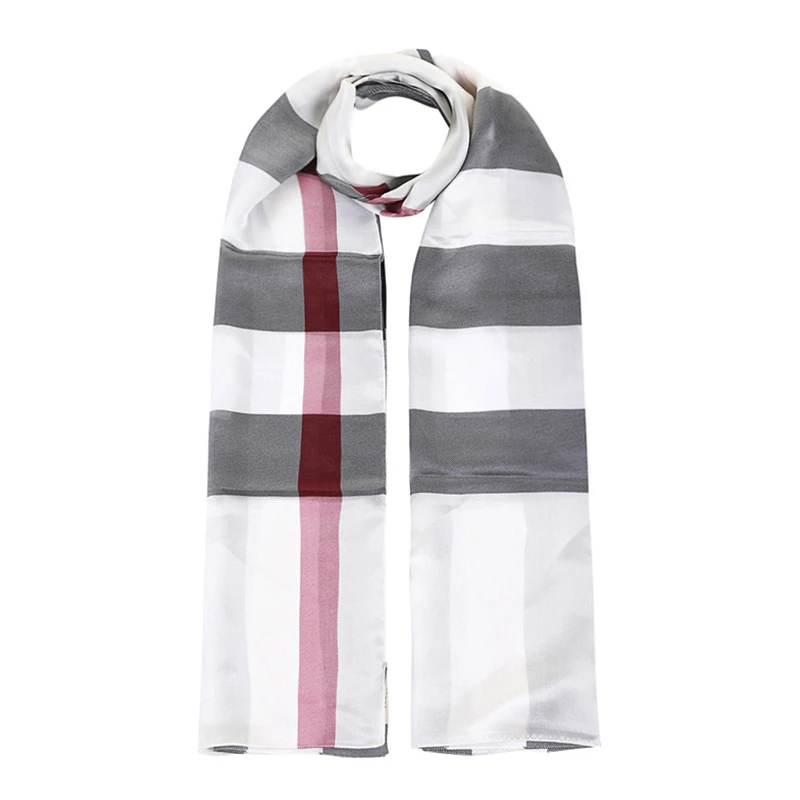 商品Burberry|BURBERRY 拼色女士丝巾 3753568,价格¥2067,第1张图片