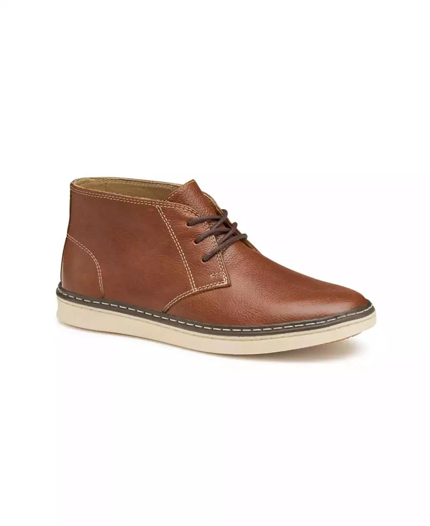 商品Johnston & Murphy|Big Boys McGuffey Chukka Leather Boots,价格¥440,第1张图片