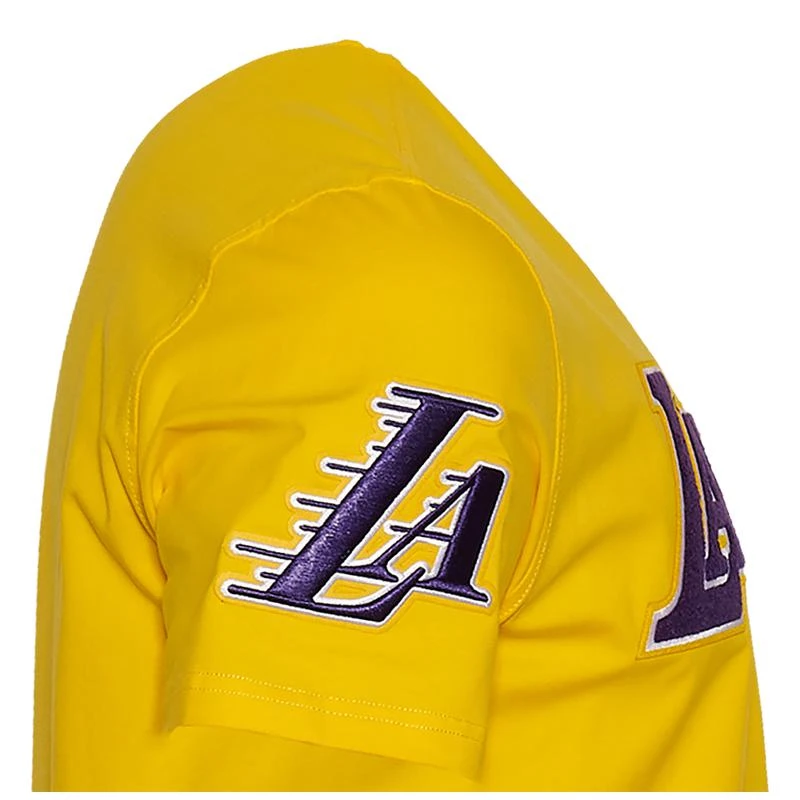 商品Pro Standard|Pro Standard Lakers Team Logo T-Shirt - Men's,价格¥374,第3张图片详细描述