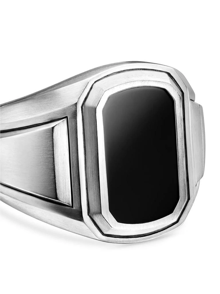 商品David Yurman|Deco Signet Ring in Sterling Silver,价格¥4115,第4张图片详细描述