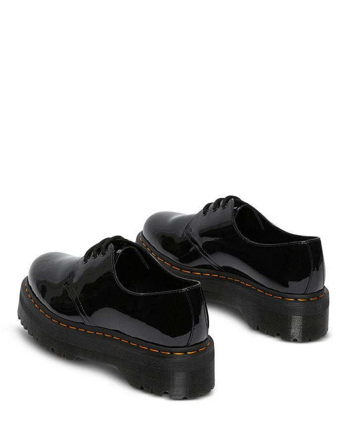 商品Dr. Martens|女式 1461 Quad-Black 系带厚底牛津鞋 ,价格¥359,第3张图片详细描述