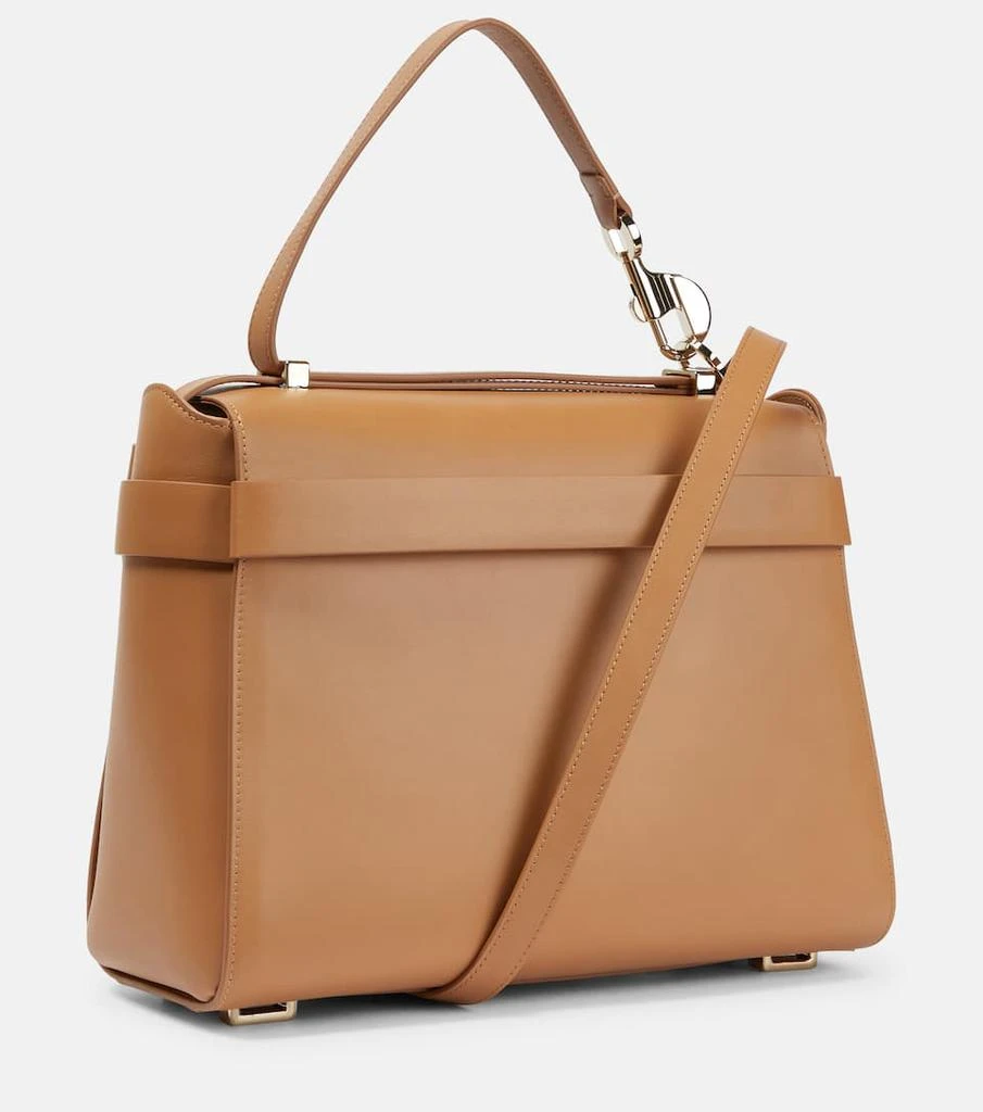 商品Chloé|Nacha leather shoulder bag,价格¥22841,第4张图片详细描述