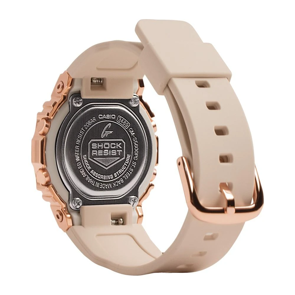 商品G-Shock|Women's Digital Blush Resin Strap Watch 38mm,价格¥1347,第3张图片详细描述