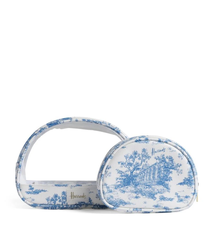 商品Harrods|Toile Cosmetic Bags (Set of 2),价格¥295,第3张图片详细描述