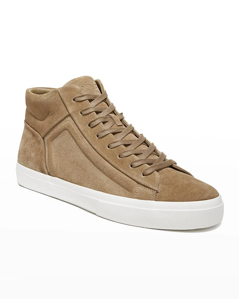 商品Vince|Men's Fynn Leather High-Top Sneakers,价格¥708,第2张图片详细描述