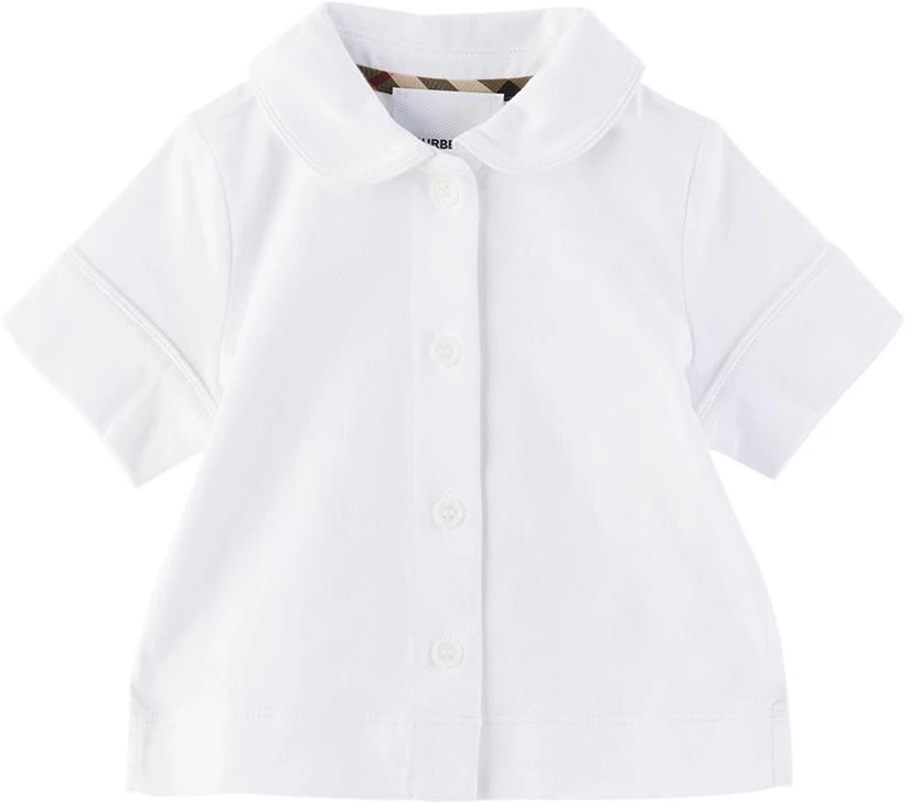商品Burberry|三件装驼色格纹婴儿套装,价格¥4144,第3张图片详细描述