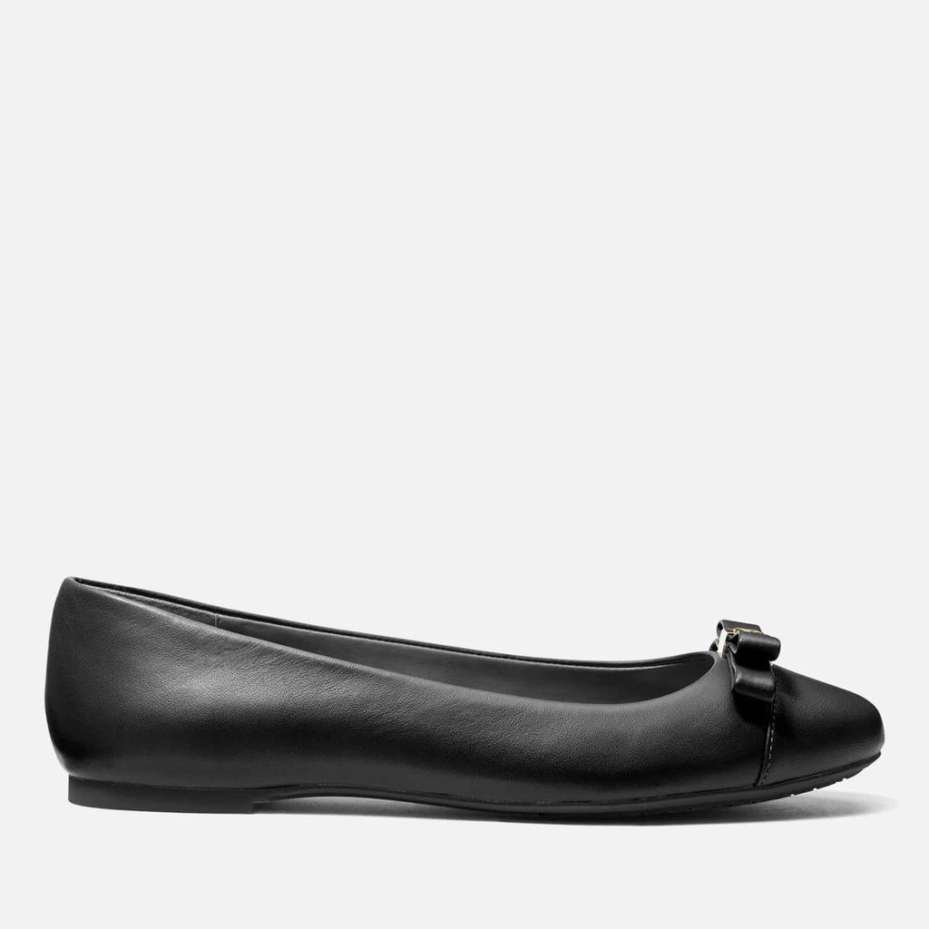 商品Michael Kors|MICHAEL Michael Kors Andrea Leather Ballet Pumps,价格¥573,第1张图片