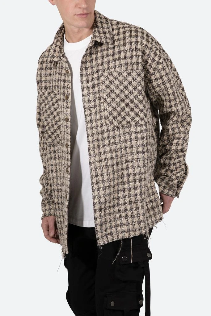 商品MNML|Heavyweight Woven Flannel - Brown,价格¥198,第2张图片详细描述