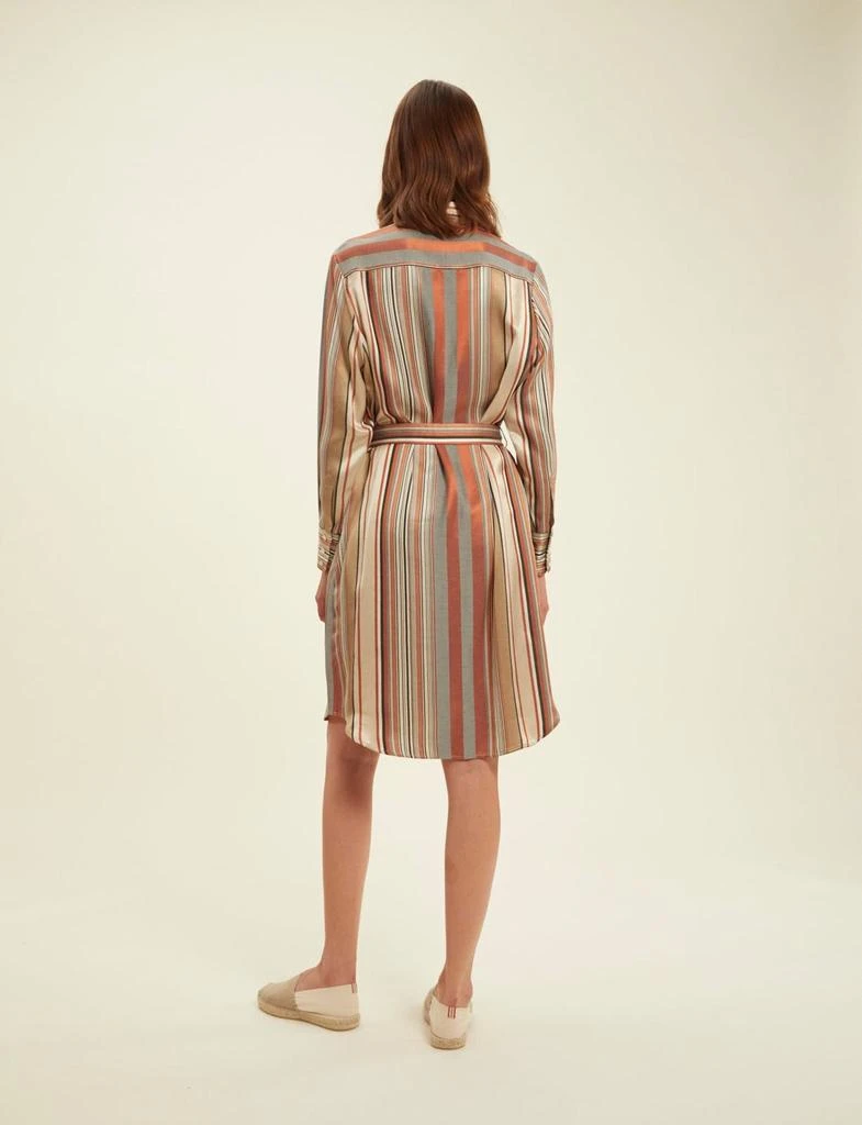 商品INES DE LA FRESSANGE|Camel Striped Love Dress,价格¥1900,第3张图片详细描述