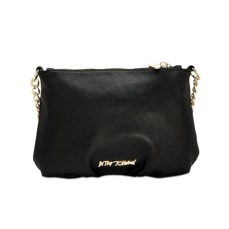 商品Betsey Johnson|Stone Cold Fox Double Top-Zip Small Crossbody,价格¥436,第4张图片详细描述