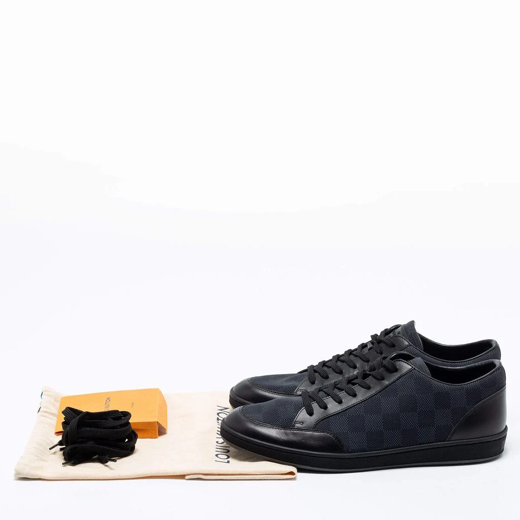 Louis Vuitton Black Damier Graphite Canvas and Leather Offshore Sneakers Size 41.5 商品