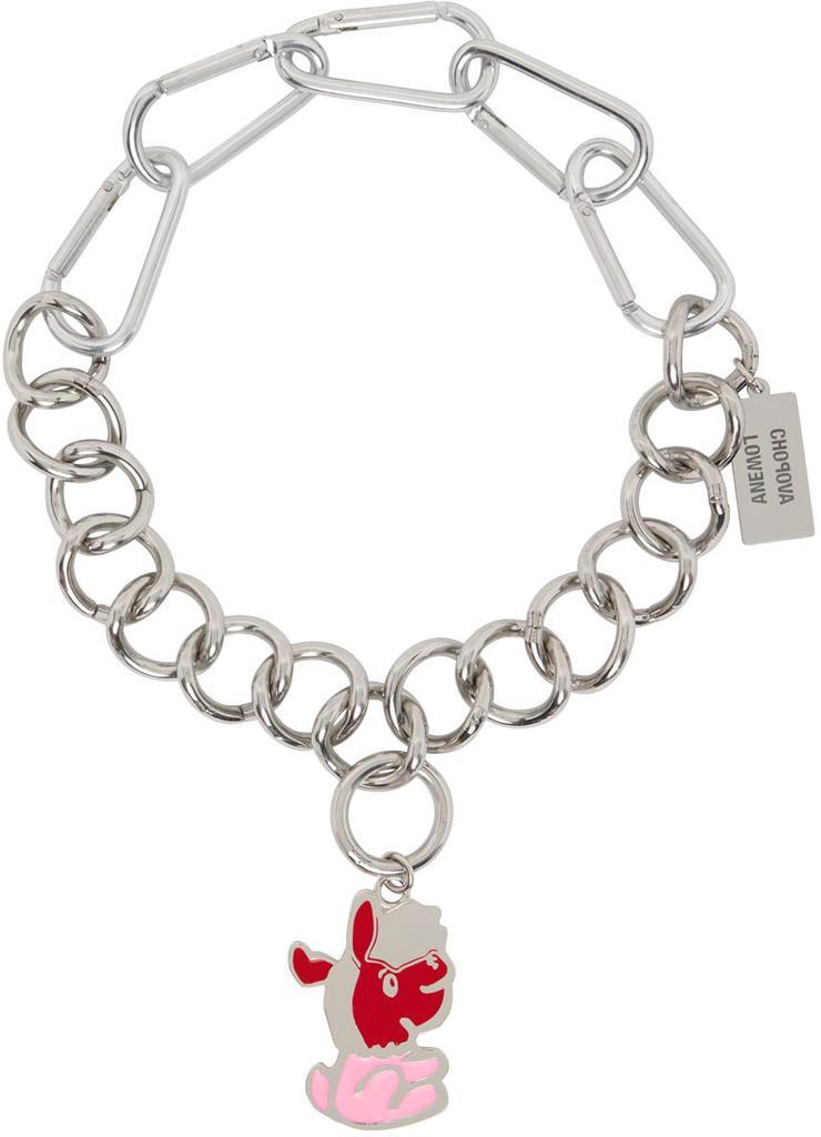 商品CHOPOVA LOWENA|Silver Horse Pendant Necklace,价格¥1082,第1张图片