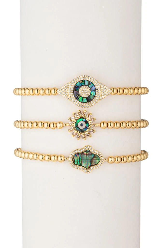 商品Eye Candy LA|Dina Beaded Bracelet Set,价格¥395,第1张图片