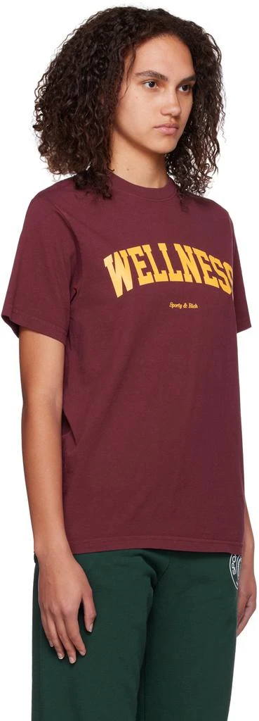 商品Sporty & Rich|Red 'Wellness' Ivy T-Shirt,价格¥201,第2张图片详细描述