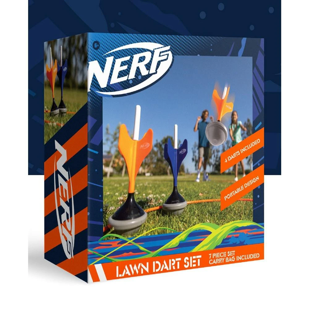 商品Nerf|Soft Tip Lawn Dart Game Set with Storage Bag,价格¥181,第3张图片详细描述