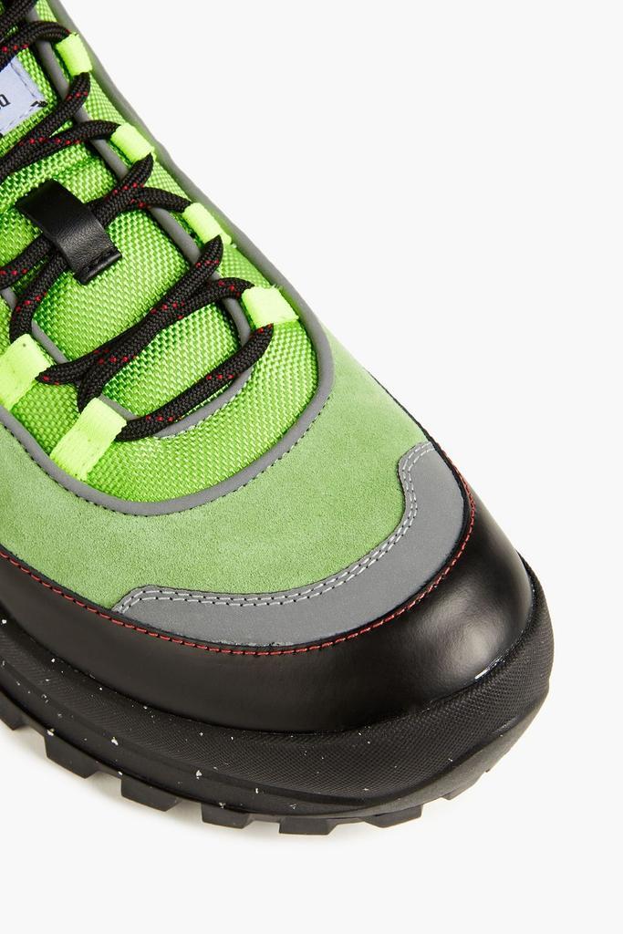 商品Alexander McQueen|Leather and suede hiking boots,价格¥1220,第4张图片详细描述