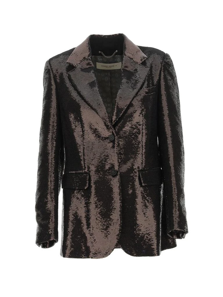 商品Golden Goose|Golden Goose Deluxe Brand Sequin-Embellished Tailored Blazer,价格¥5863,第1张图片