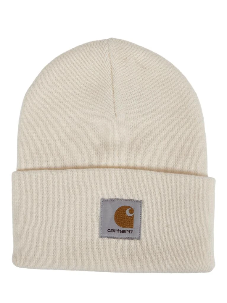 商品Carhartt|Carhartt White Logo Patch Beanie,价格¥411,第1张图片