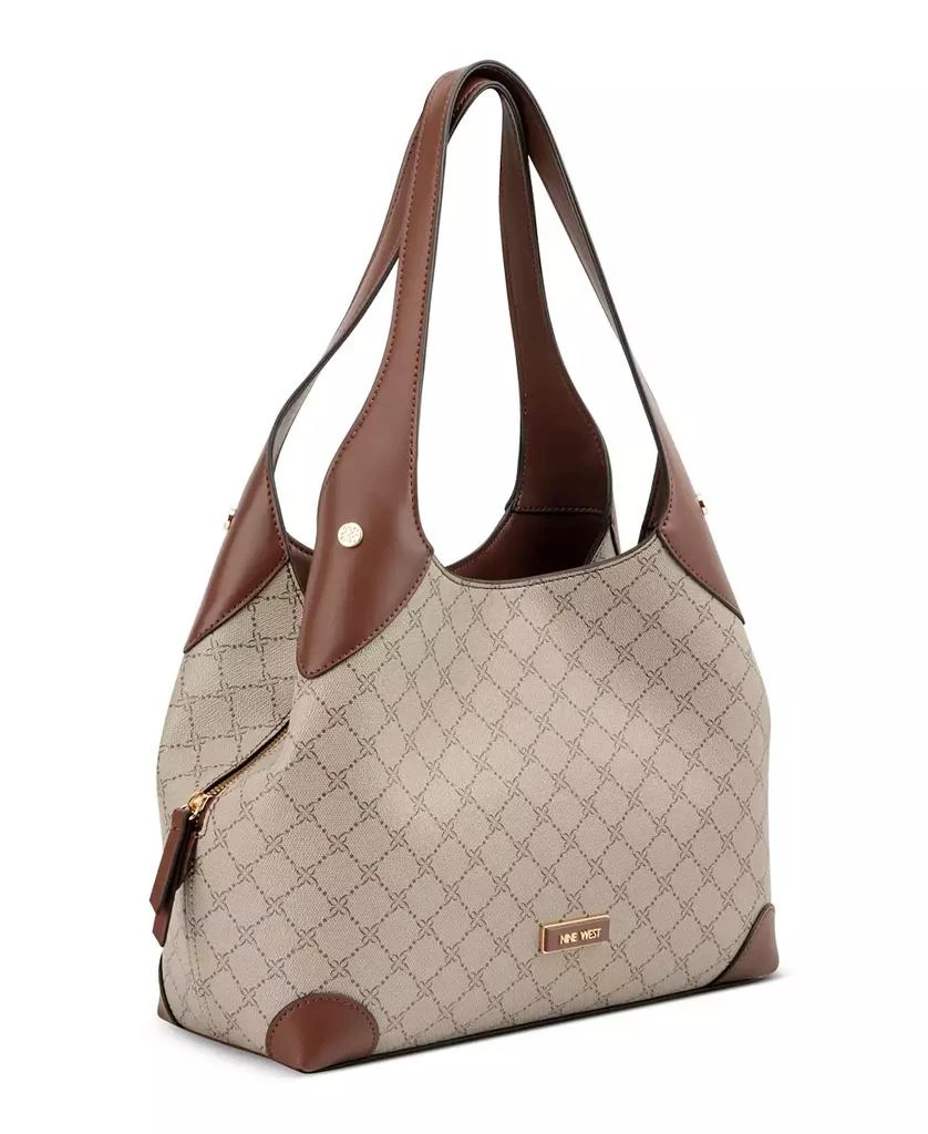 商品Nine West|Eamon Large Shoulder Bag,价格¥454,第3张图片详细描述