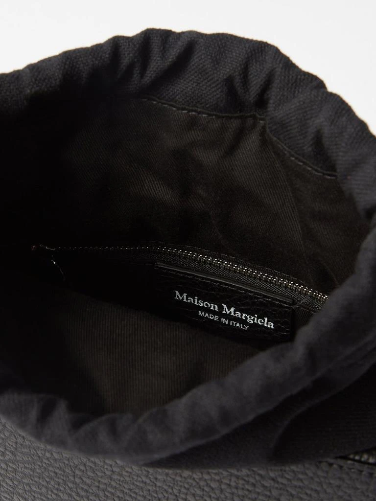 商品MAISON MARGIELA|5AC medium grained-leather camera bag,价格¥11446,第5张图片详细描述