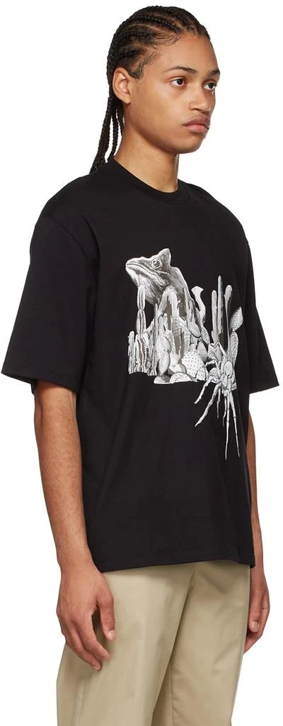 商品Neil Barrett|Black Cotton T-Shirt,价格¥391,第2张图片详细描述