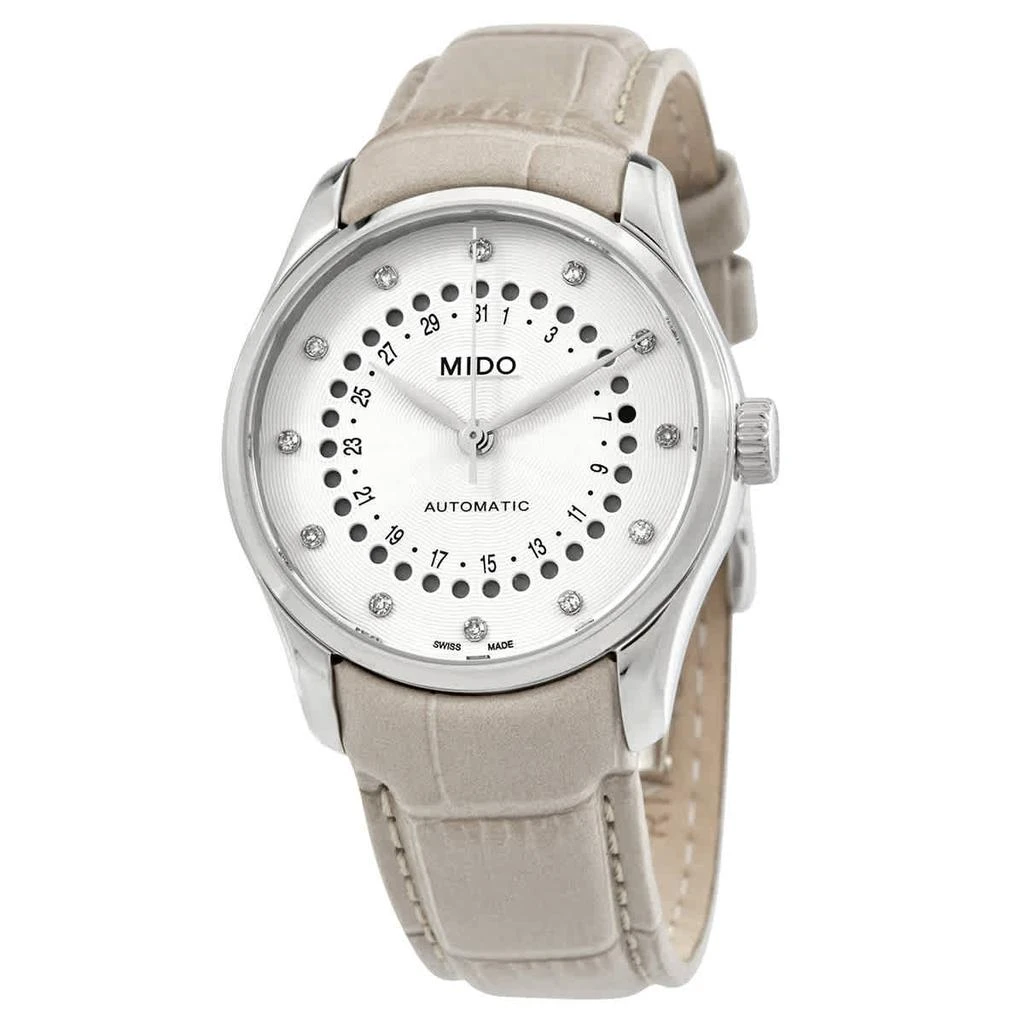商品MIDO|Belluna Automatic White Dial Ladies Watch M0242071603600,价格¥2942,第1张图片