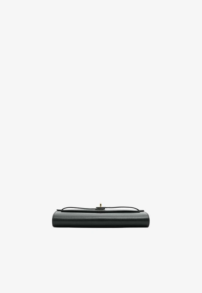 商品Hermes|Kelly To Go Wallet in Black Chamkila Leather in Electrum Hardware,价格¥79256,第4张图片详细描述