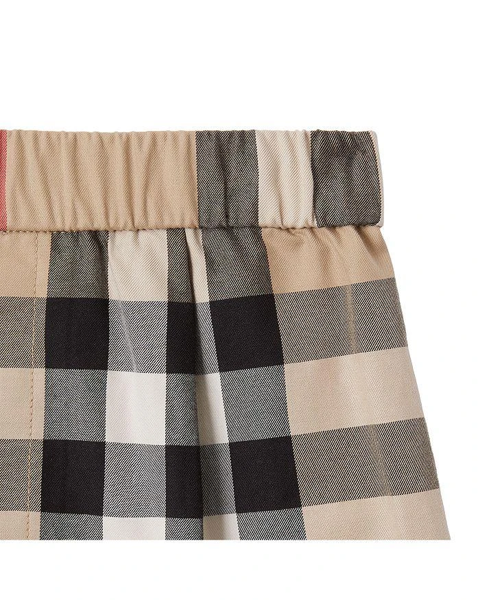 商品Burberry|Girls' Exaggerated Check Pleated Skirt - Baby,价格¥1197,第3张图片详细描述
