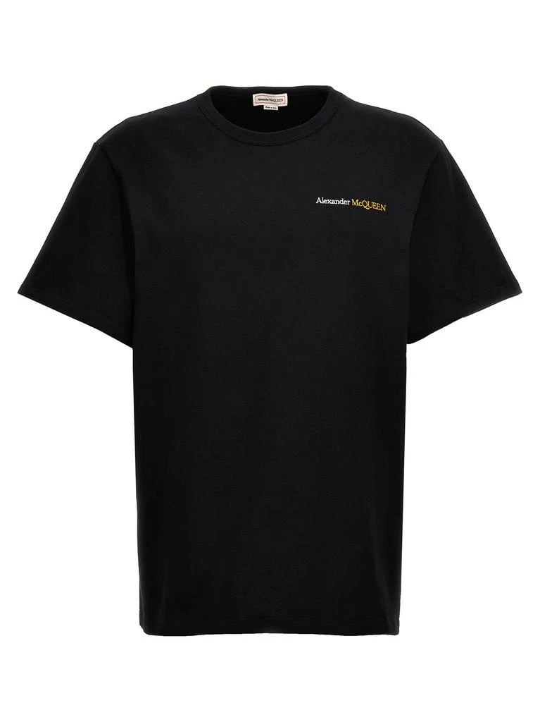 商品Alexander McQueen|Logo Embroidery T-shirt,价格¥3175,第1张图片