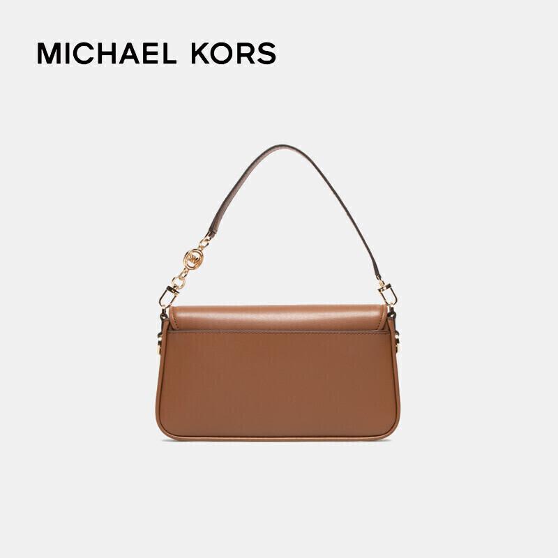 MK 女包 迈克·科尔斯 MICHAEL KORS 明星同款 BRADSHAW系列棕色手提单肩包 30S1G2BL1L LUGGAGE商品第2张图片规格展示