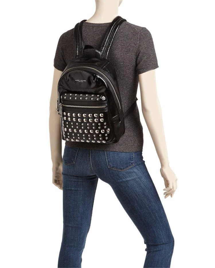 商品Marc Jacobs|Biker 铆钉真皮双肩包,价格¥2335,第2张图片详细描述
