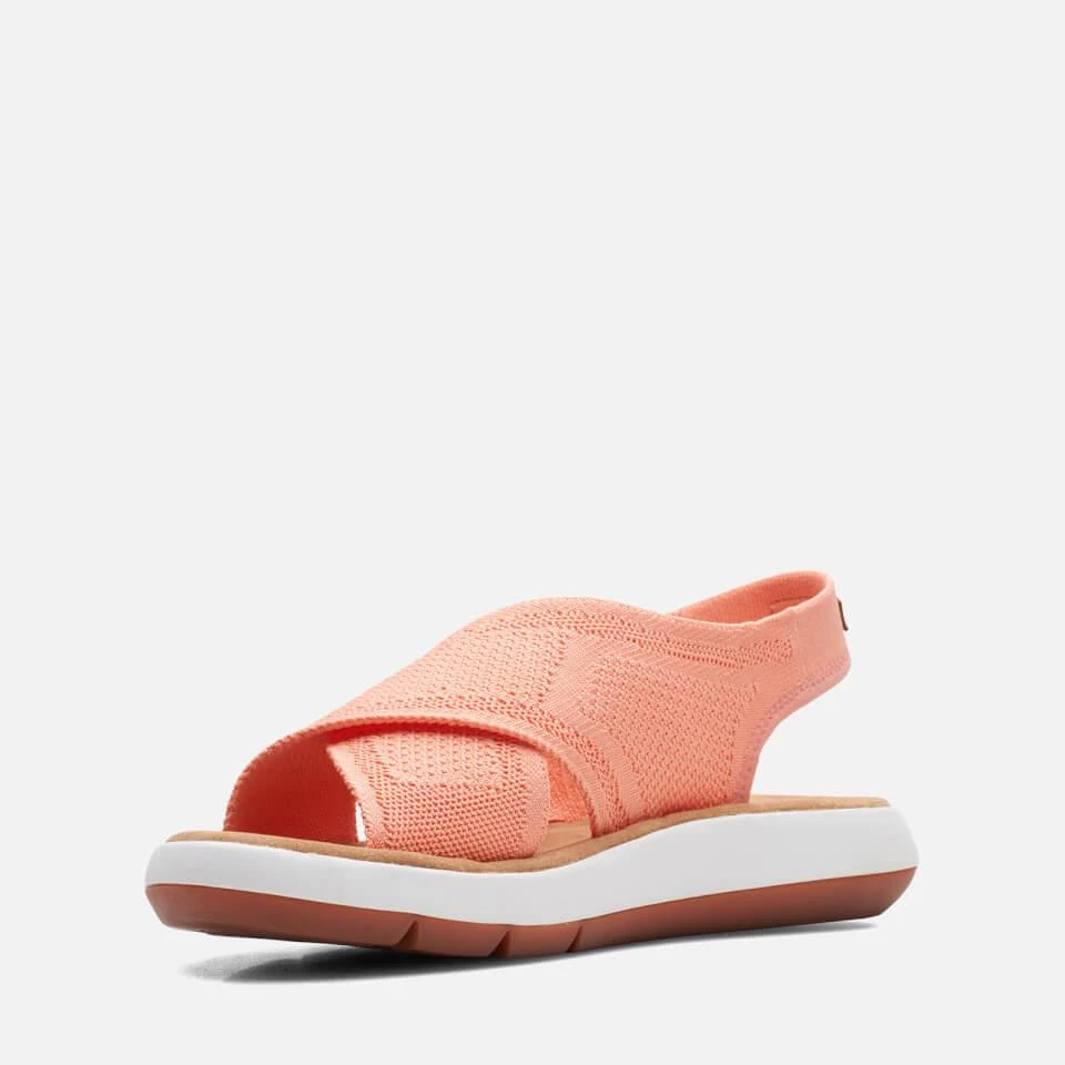 商品Clarks|CLARKS WOMEN'S JEMSA DASH CROSS SANDALS - LIGHT CORAL,价格¥207,第2张图片详细描述