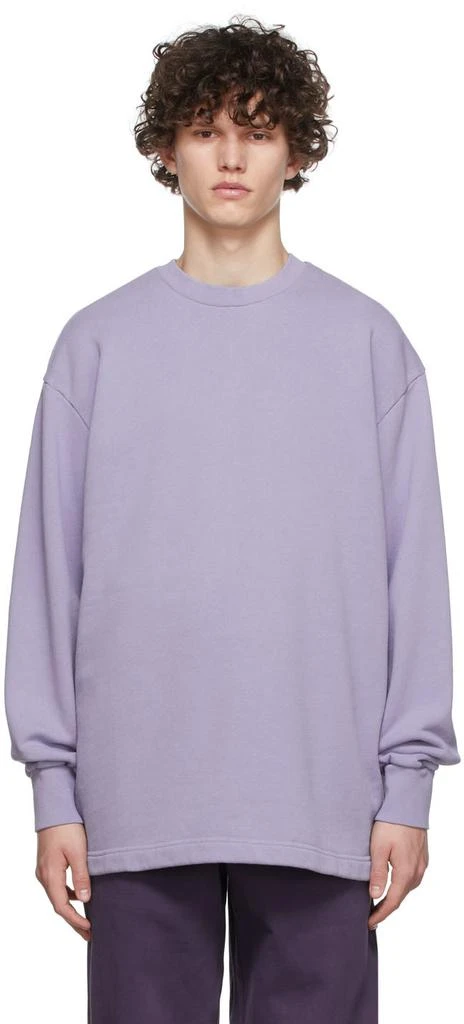商品Acne Studios|Purple Cotton Sweatshirt,价格¥1342,第1张图片