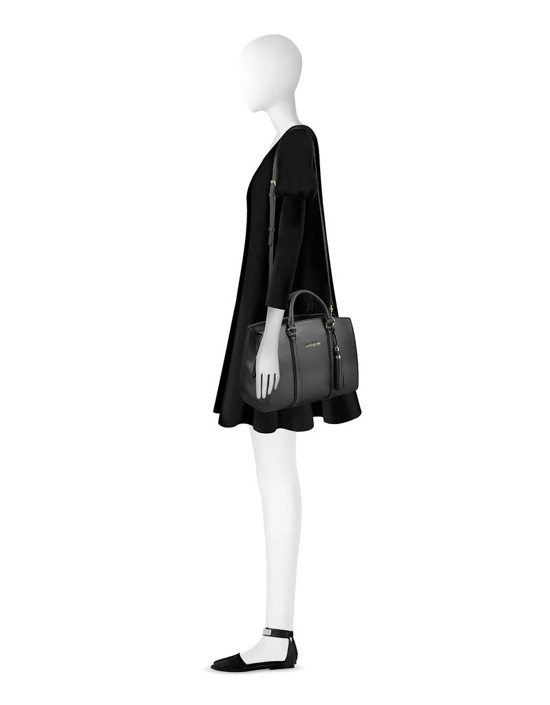 商品Lancaster|Lancaster Paris Mademoiselle Ana 皮革大号挎包,价格¥1757,第3张图片详细描述