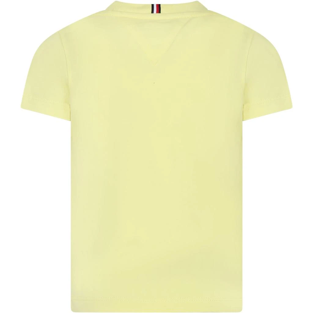 商品Tommy Hilfiger|T-shirt Jaune Pour Garçon Avec Logo,价格¥514,第2张图片详细描述