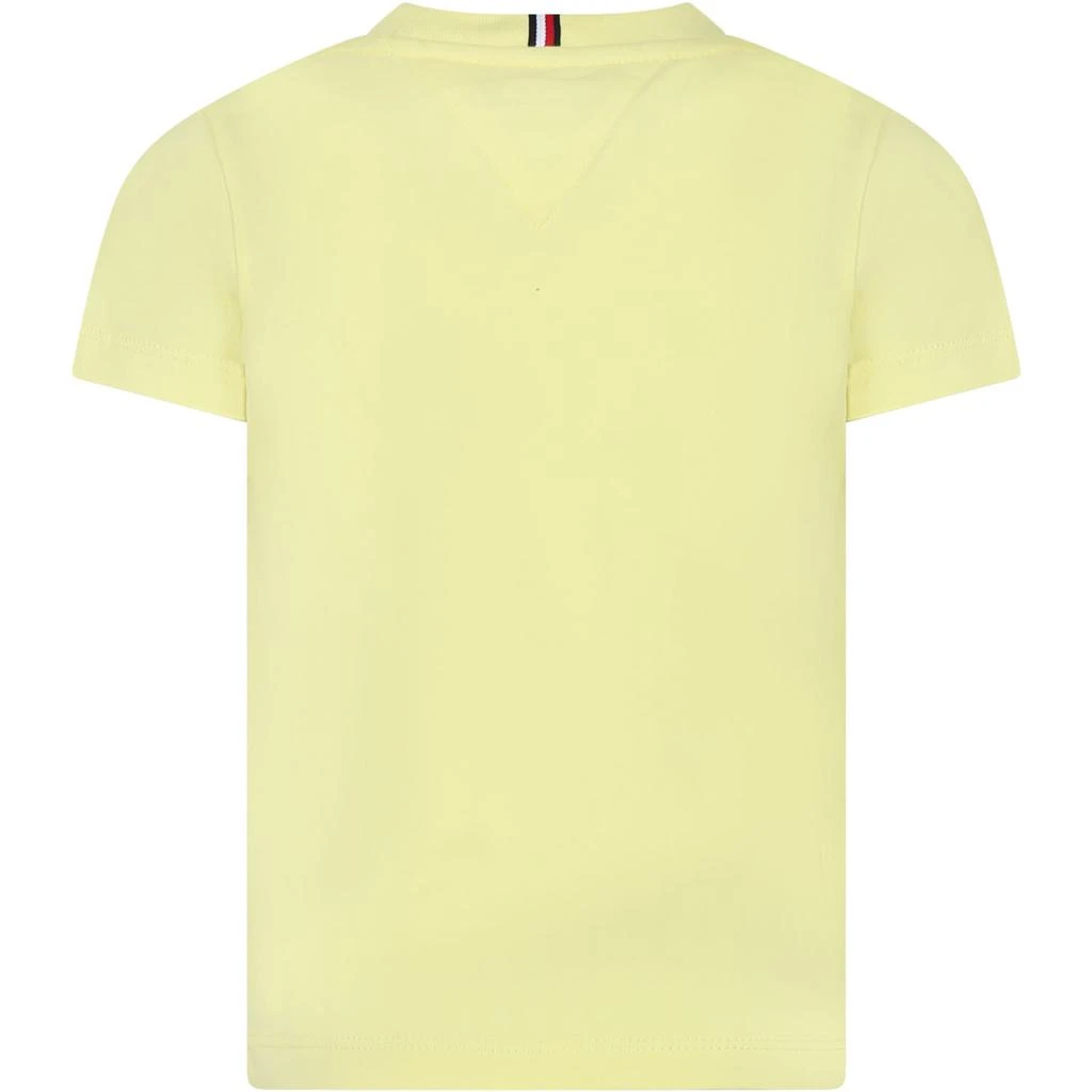 商品Tommy Hilfiger|T-shirt Jaune Pour Garçon Avec Logo,价格¥546,第2张图片详细描述