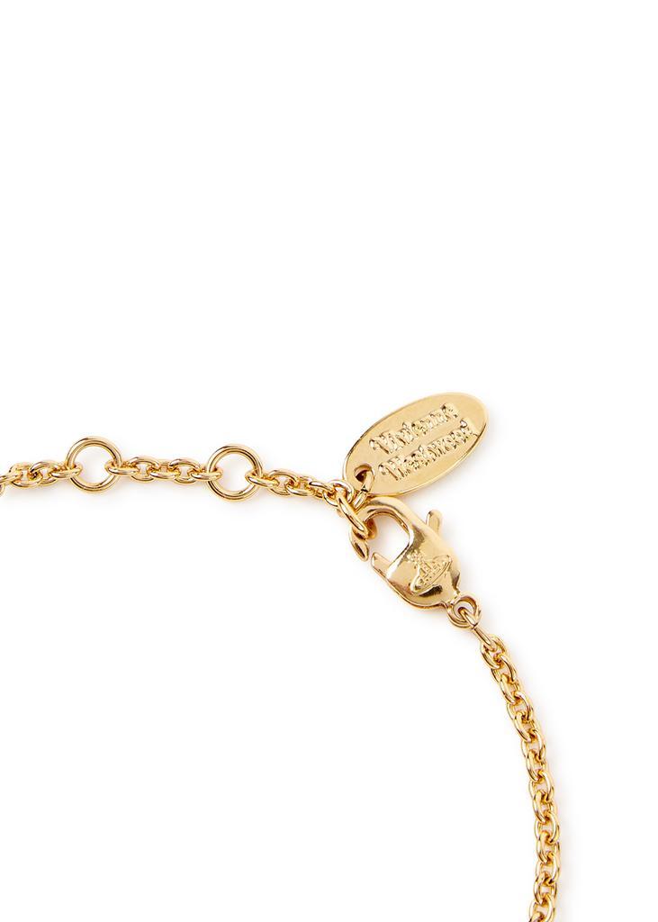 商品Vivienne Westwood|Francette Bas Relief gold-tone bracelet,价格¥922,第5张图片详细描述