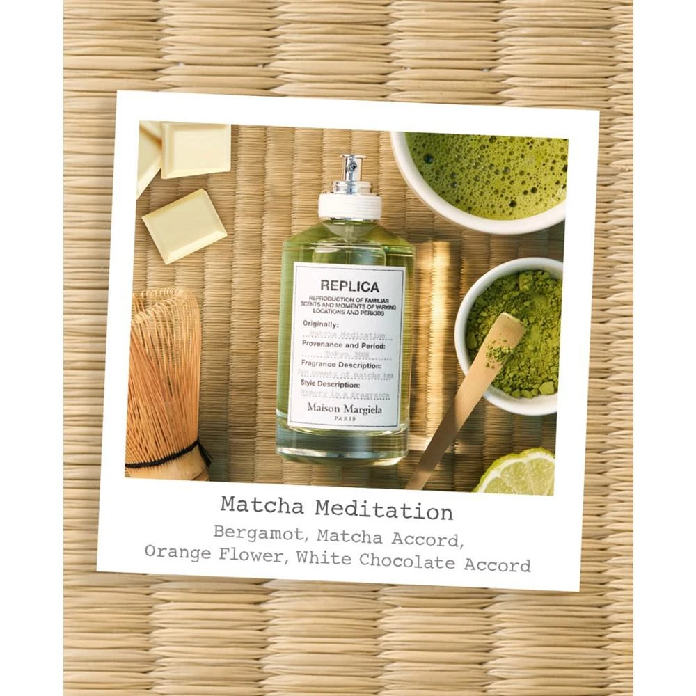 商品MAISON MARGIELA|REPLICA Matcha Meditation Eau de Toilette, 3.4 oz.,价格¥1235,第2张图片详细描述