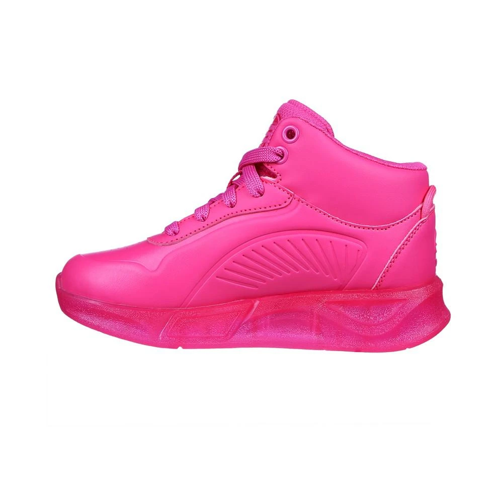 商品SKECHERS|Little Girls S-Lights Remix Light-Up Casual Sneakers from Finish Line,价格¥374,第3张图片详细描述