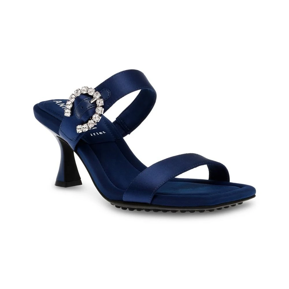 商品Anne Klein|Women's Josie Square Toe Dress Sandals,价格¥327,第1张图片