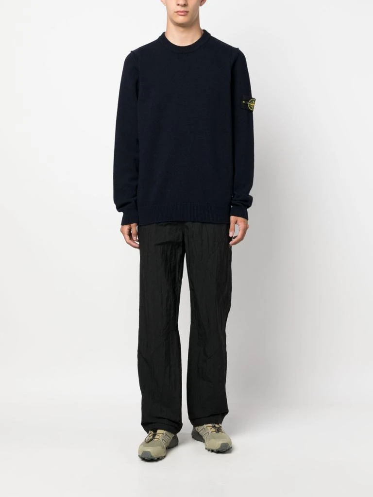 商品Stone Island|STONE ISLAND - Wool Pullover With Logo,价格¥2345,第5张图片详细描述