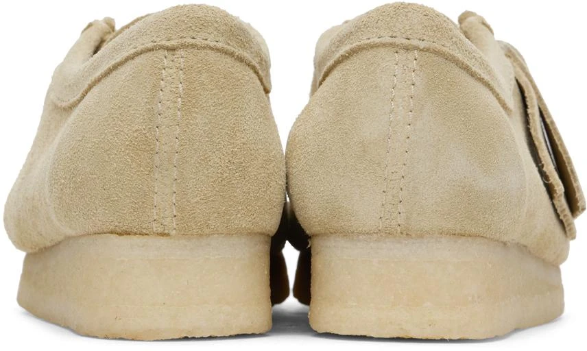 商品Clarks|Beige Wallabee Oxfords,价格¥1288,第2张图片详细描述