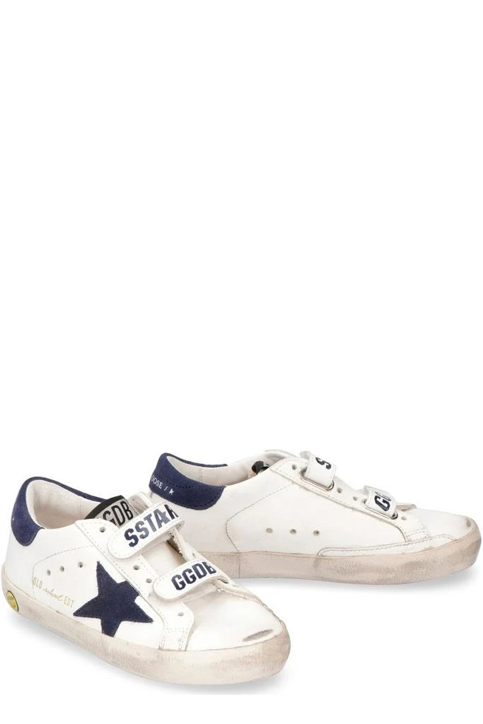 商品Golden Goose|Golden Goose Kids Old School Touch-Strap Sneakers,价格¥1280,第2张图片详细描述