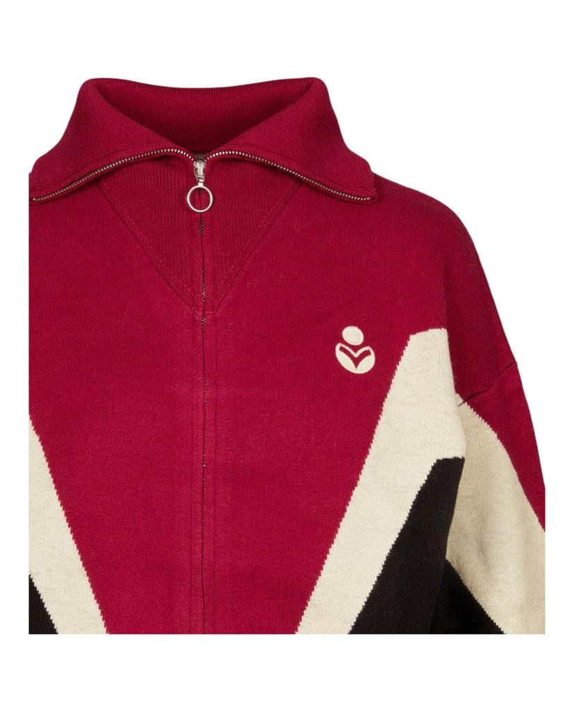 商品Isabel Marant|Colorblock Knit Track Jacket,价格¥3717,第3张图片详细描述