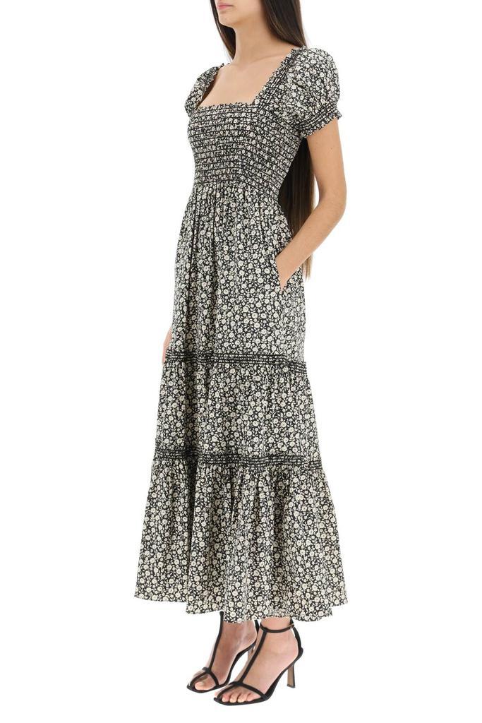 商品Tory Burch|TIERED MIDI DRESS WITH SMOCKED BODICE,价格¥3630,第7张图片详细描述