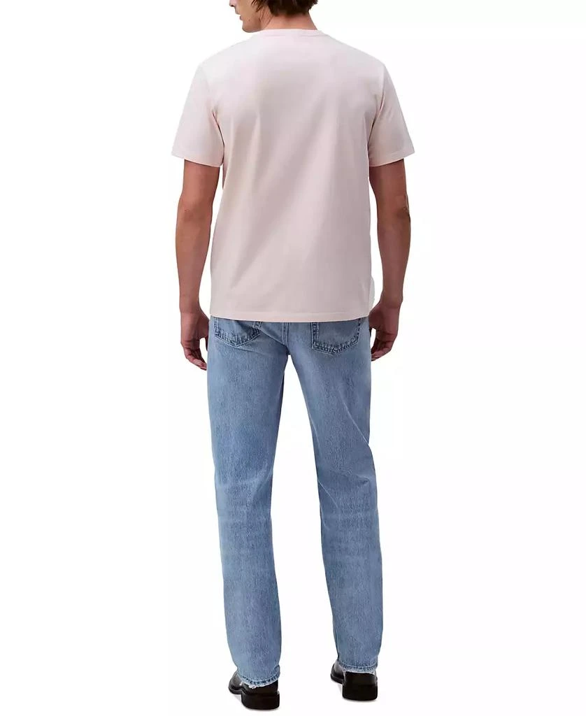 商品Calvin Klein|Men's Smooth Cotton Solid Crewneck T-Shirt,价格¥176,第5张图片详细描述