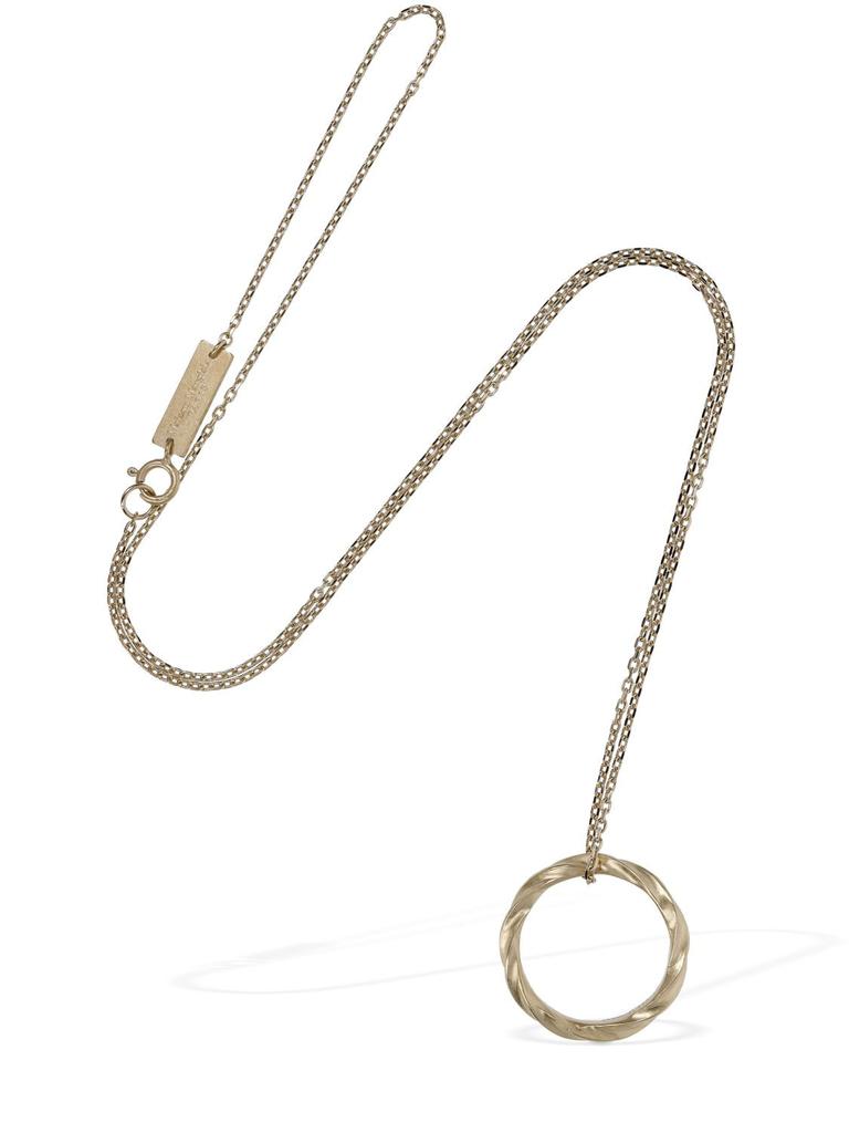 Timeless Chain Ring Charm Necklace商品第2张图片规格展示