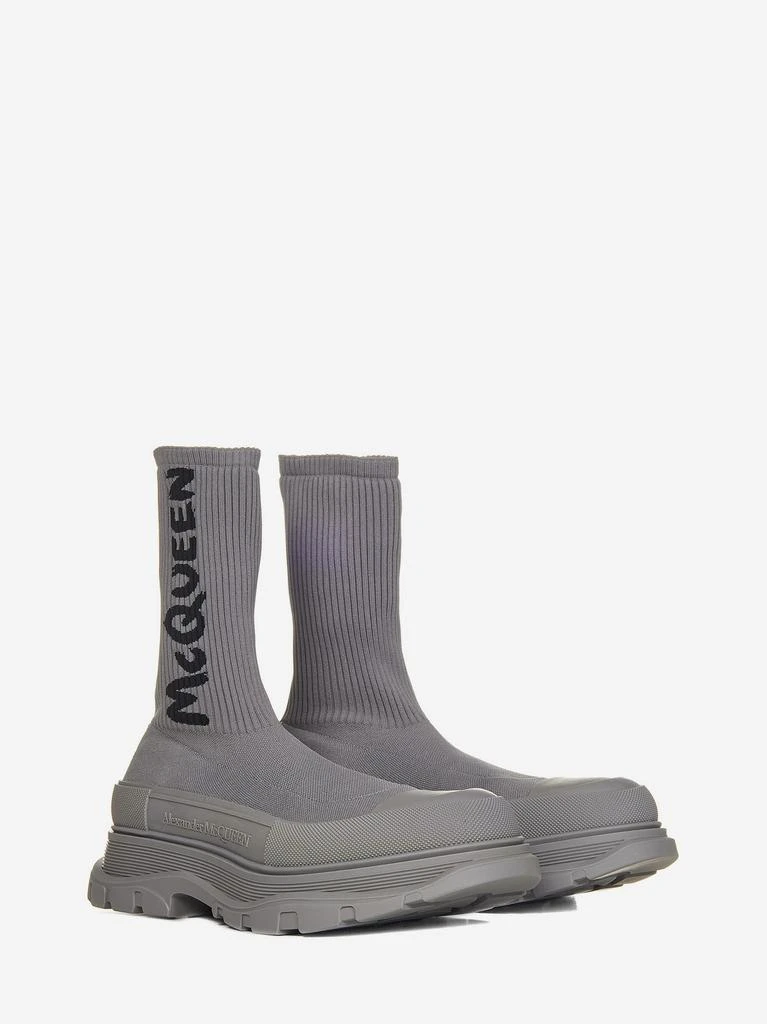 商品Alexander McQueen|Alexander McQueen Tread Slick Boots,价格¥3770,第2张图片详细描述